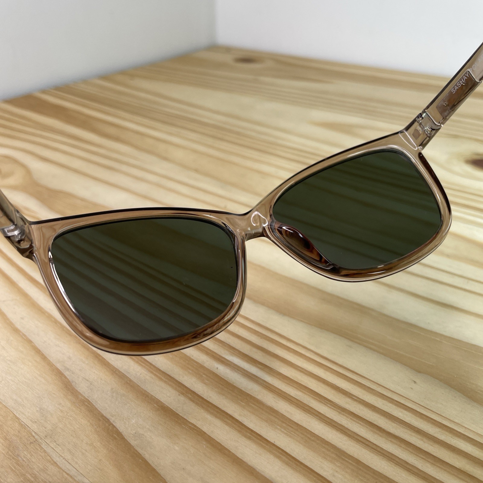 Suncloud Sashay Sunglasses, Transparent Taupe/Pol… - image 9