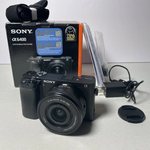 Sony Alpha a6400 Mirrorless Camera with 16-50mm f/3.5-5.6 OSS Lens