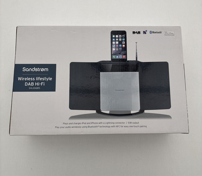 Sandstrom Wireless Lifesyle DAB HiFi SHLIDAB15 Originalverpackt mit Fernbedienung