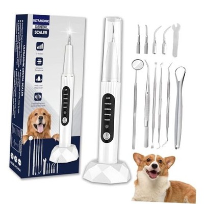 Dog Plaque Remover for Teeth,Dog Tooth Tartar Remover,5 Modes Pet Ultrasonic 