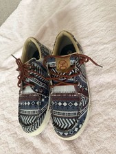 Twisted X BEND85 Boys Multicolor Geometric Canvas Sneakers Casual Shoes