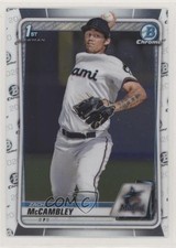 2020 Bowman Draft Chrome Zach McCambley #BD-112 0o6v