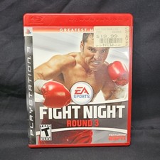 Fight Night Round 3 GREATEST HITS Sony PlayStation 3 RED CASE