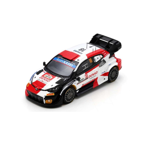 Toyota Gr Yarys RALLY1 N.18 5Th Rally Japan 2023 KATSUTA-JOHNSTON 1:43 Spark Mod-image