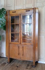 ART DECO DISPLAY BOOKCASE CABINET CUPBOARD VINTAGE ANTIQUE