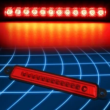 For 04-15 QX56 Pathfinder Armada Red LED 3rd Third Brake Light Lamp Replacement