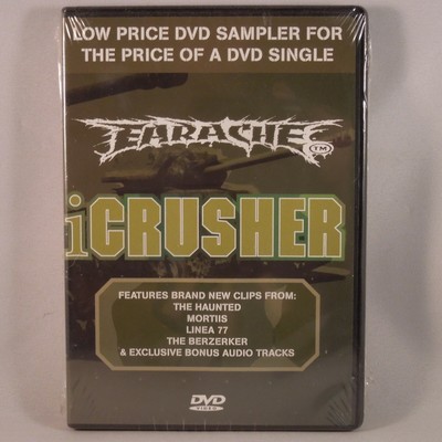 - V/A Various Artists iCrusher DVD Earache Records 2001 MOSH252DVD
