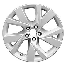 18x8 Painted Bright Silver Wheel fits 2020-2023 Volkswagen Atlas Cross Sport