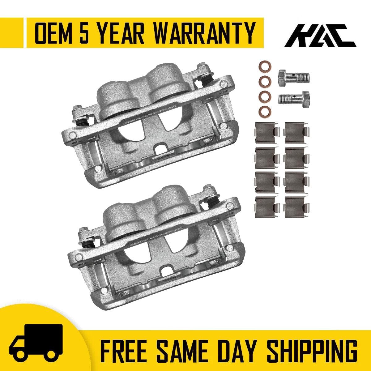 Front Brake Calipers with Bracket for 09-18 Ram 2500 11-18 Ram 3500 18B5172
