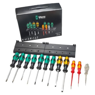 Wera Kraftform Big Pack XXL TX Schraubendreher Satz 12-tlg. mit 2x Rack