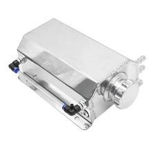 2L Coolant Overflow Tank, Universal Aluminum Coolant Overflow Tank Reservoir,