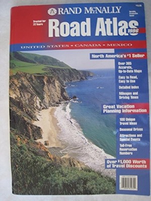 GOUSHA 1996 ROAD ATLAS : UNITED STATES, CANADA, MEXICO By H M Gousha Company VG+