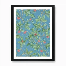 Cinnamon Tree tree Vintage Botanica Framed Wall Art Poster Canvas Print Picture