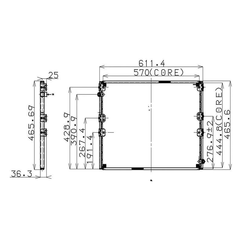 For Toyota 4Runner 1996-2002 Denso A/C Condenser Foto 2 de 2