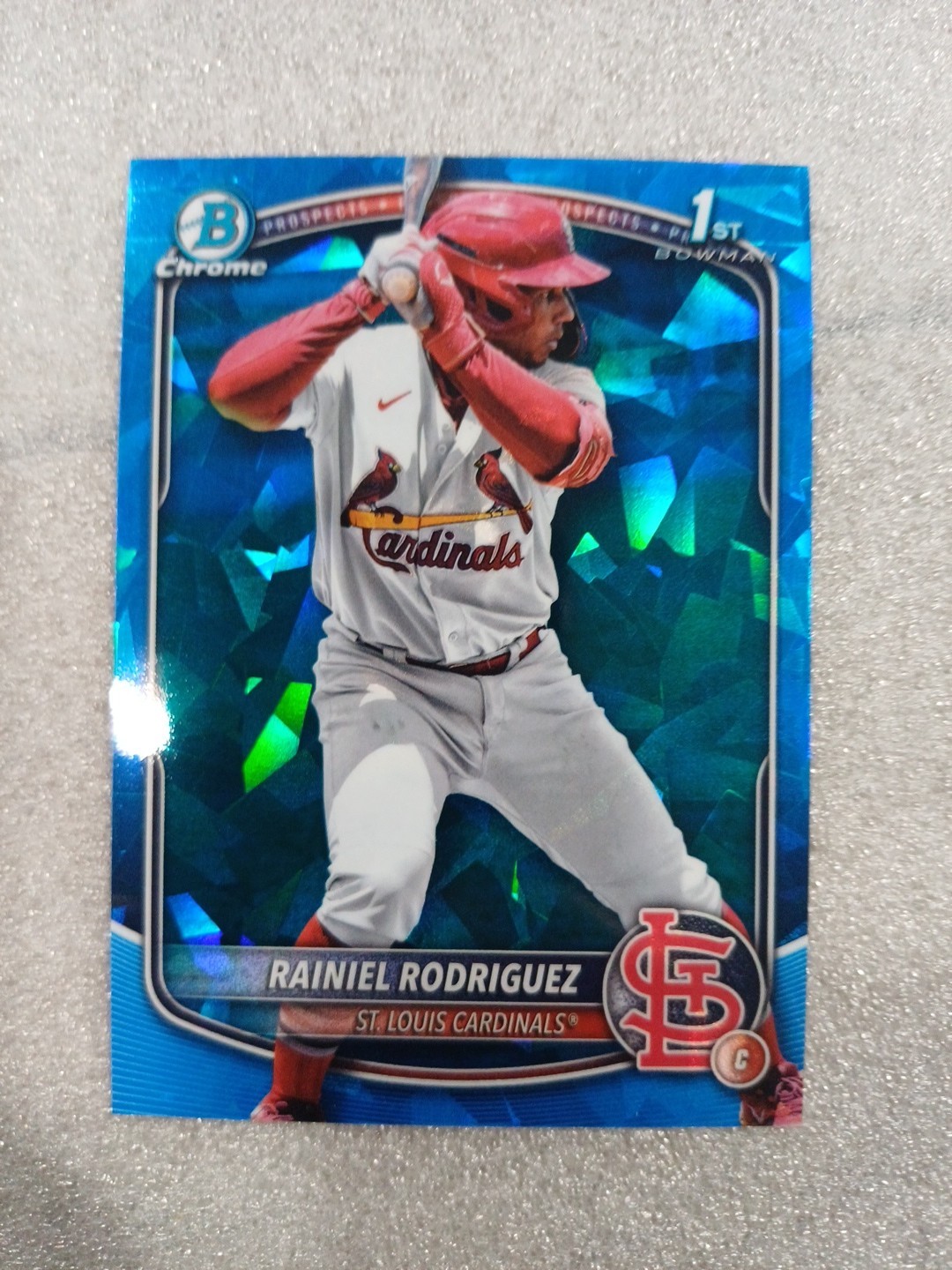 2025 Bowman Chrome Sapphire Edition Chrome Prospects Rainiel Rodriguez #BCP-200