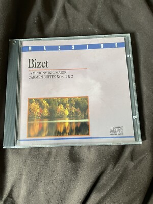 Bizet. Symphony in C Major. Carmen suites Nos. 1 & 2 CD Classical