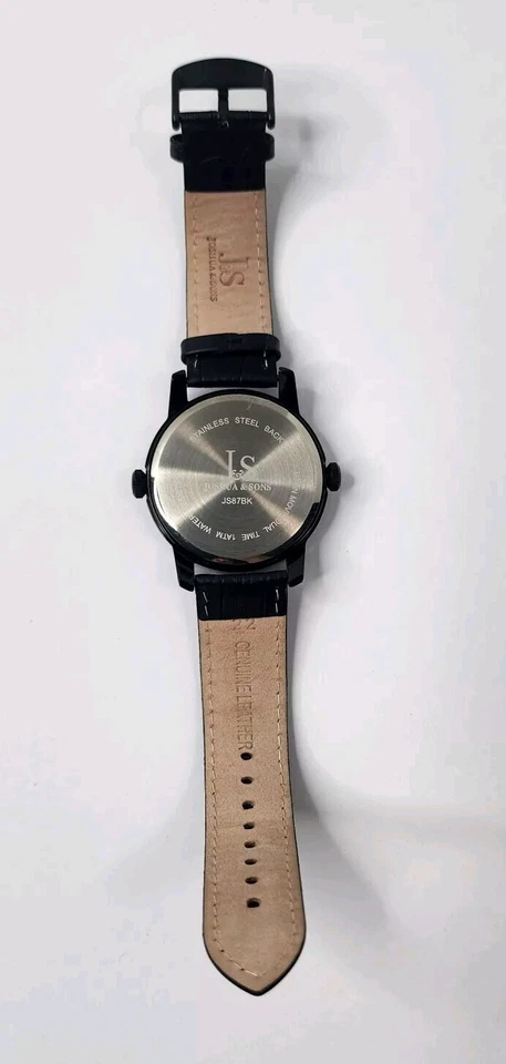 Juego de reloj de aleación Joshua & Sons para hombre (JX114) en caja de reloj Foto 4 de 4