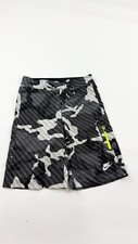 Nike Shorts Youth Large Black Swim Trunks Camouflage Waist 649349-010