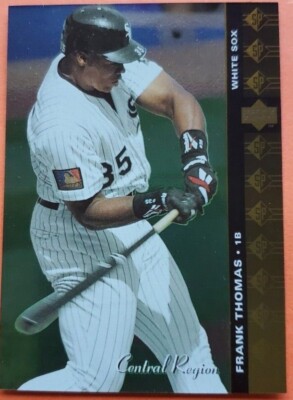 1994 Upper Deck SP Central Region Frank Thomas Insert Card CR-5 White Sox