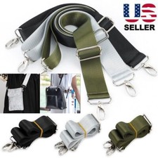 US Canvas Bag Shoulder Strap Adjustable Crossbody Replacement Handbag Straps