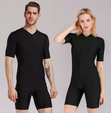 New Women Men Lycra Scuba Snorkeling Dive Suits Surf Shorty Quick Dry Wetsuits