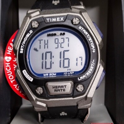 Timex Adult Mens Ironman Classic Digital Wristwatch  Heart Rate/Activity Tracker