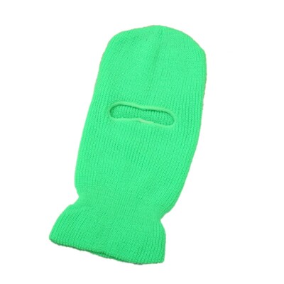 1-Hole Face Mask Cover Knitted Balaclava Ski Mask Winter Beanie Hat Cycling Cap