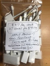 Apple Adapters HDMI MD826AM/A, VGA MD825AM/A and MD821AM/A As-is NonFunctional