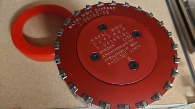 Mapal face milling head PCD Ø160 WWS Ecofeed on HSK-A100