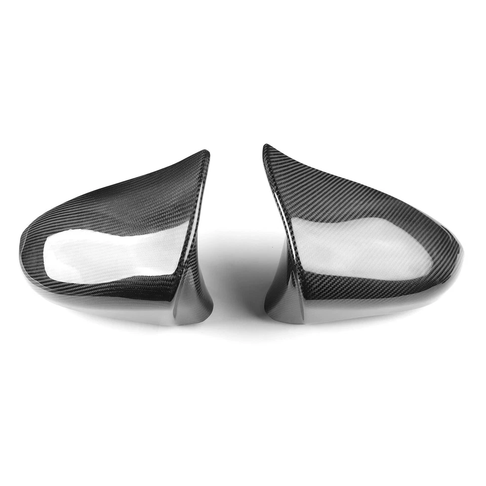 Tapa de cubierta de espejo lateral de fibra de carbono real para LEXUS GS GSF ES RC RCF LS 2014-2020 Foto 3 de 4