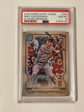 2022 Topps Gypsy Queen Mike Yastrzemski PLAYERS WEEKEND SP VARIATION PSA 10 POP3