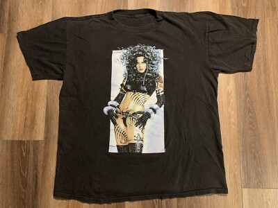 VINTAGE Olivia De Berardinis Shirt XL Fashion Victim Rare Pinup