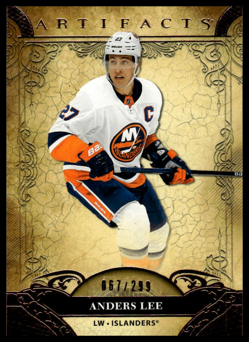2020-21 Upper Deck Artifacts #1 Anders Lee Copper #/299