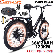 26 Zoll Elektrofahrrad 36V 20Ah 120KM  Herren/Damen 250W City E-Bike Pedelec