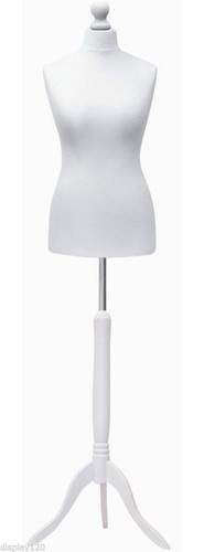 BUSTO DONNA SARTORIALE CORTO MANICHINO FEMMINILE CROMO Nero - Foto 2