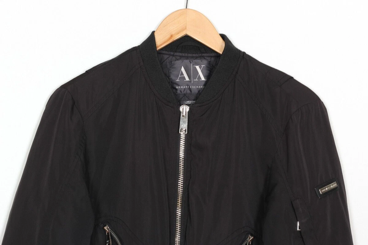 Bomber jacket armani exchange sale