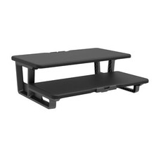 Monitor Stand Riser 2 Tier monitor stand for desk with Phone Holder and Cable...