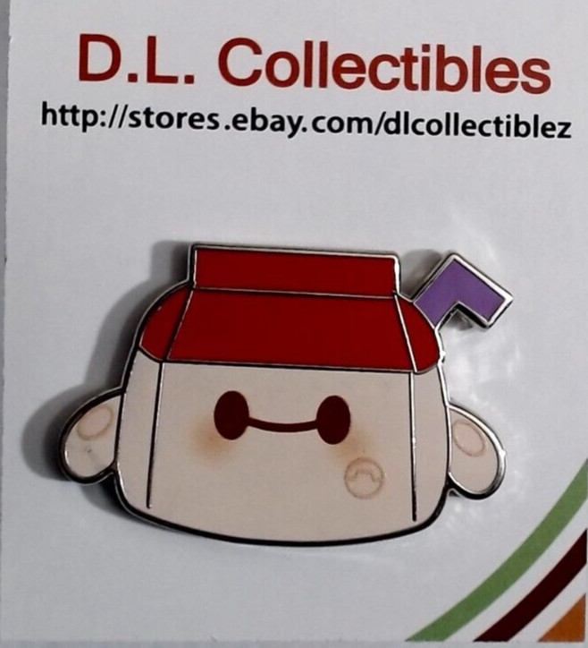 Disney Big Hero 6 Munchlings Baymax Oatmilk Pin