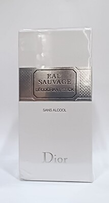 EAU SAUVAGE CHRISTIAN DIOR  75 ML  DESODORANTE STICK SIN ALCOHOL