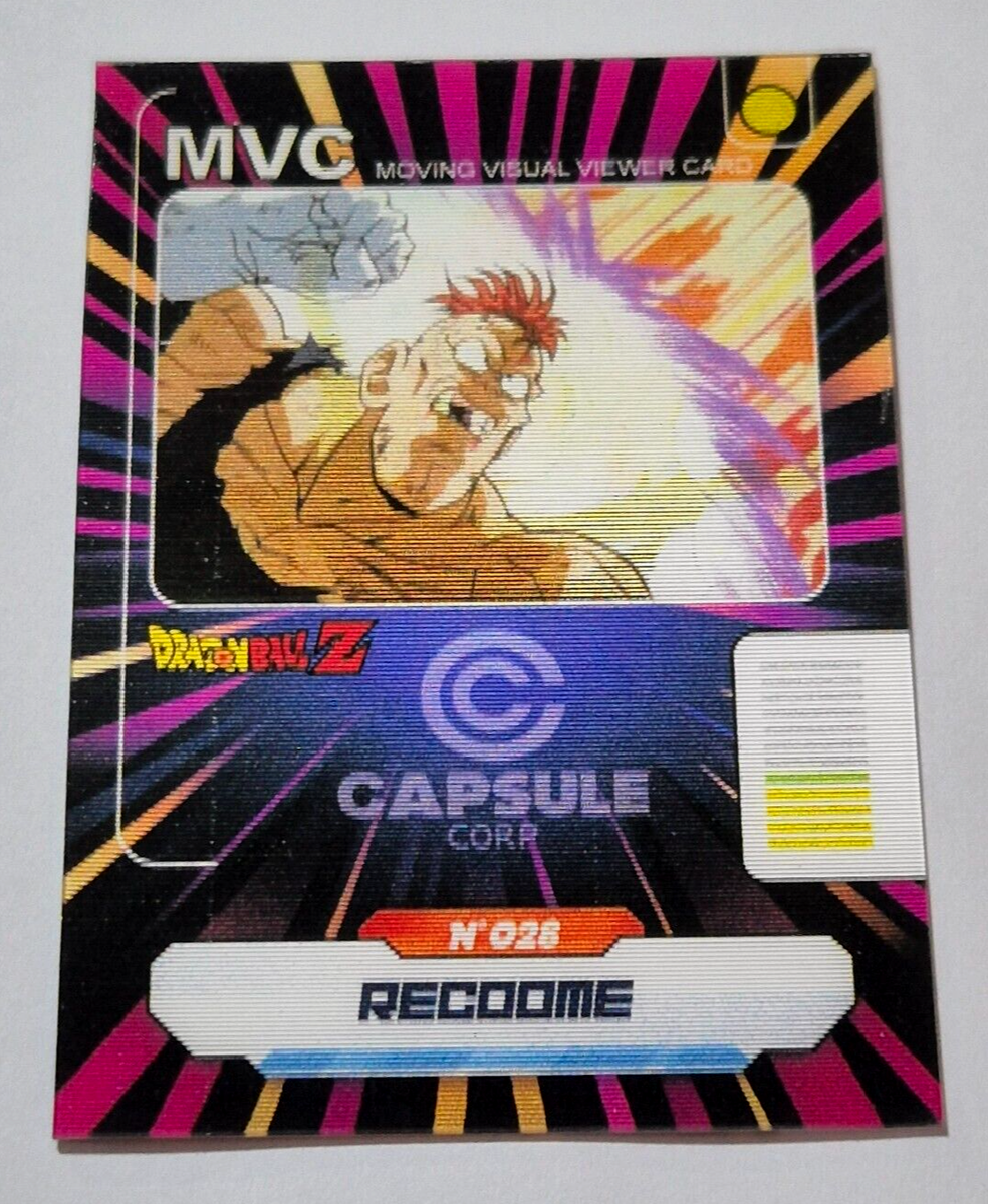 2024 CARD 3D DRAGON BALL Z Capsule Corp #28 RECOME MVC PERU