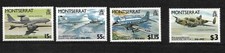 Montserrat, 1993 RAF anniversary, complete set MNH (M637)