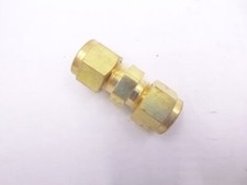 Parker A-Lok 6SC6-B Brass Compression Tube Fitting Union 3/8"