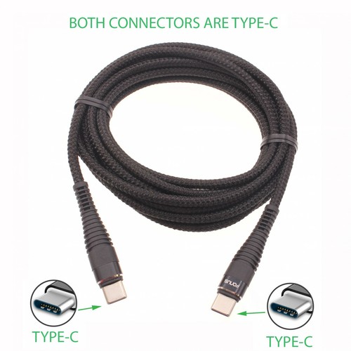 6FT PD CABLE TYPE-C TO USB-C CHARGER CORD POWER WIRE SYNC for PHONES TABLETS - 第 2/7 張圖片