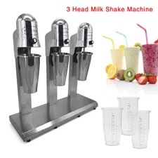 3 Heads Commercial Drink Mixer Milk Tea Shaker Shaking Machine Milkshake Machine