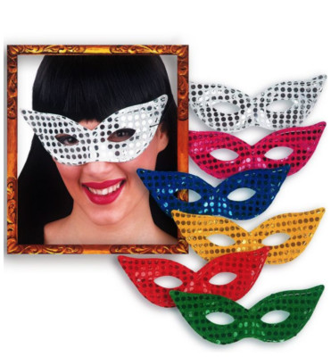 Superheld Pailletten Augenmaske Maskerade Halloween Kostüm Katzenauge Frauen Bandit
