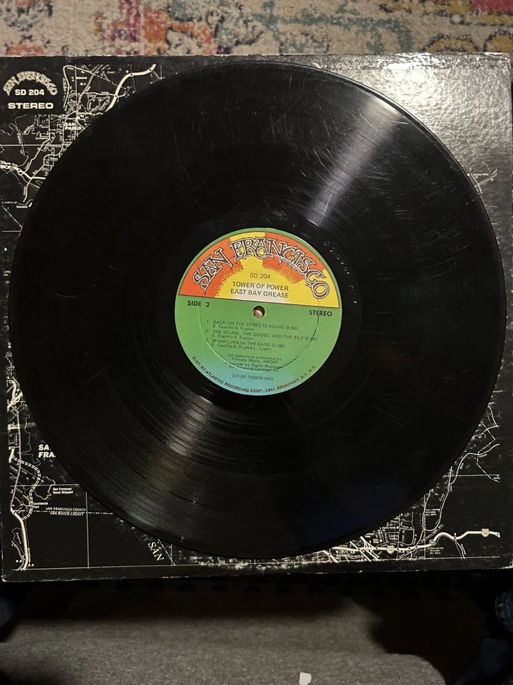 Tower of Power "East Bay Grease "  VInyl Record LP - Image 3 of 4