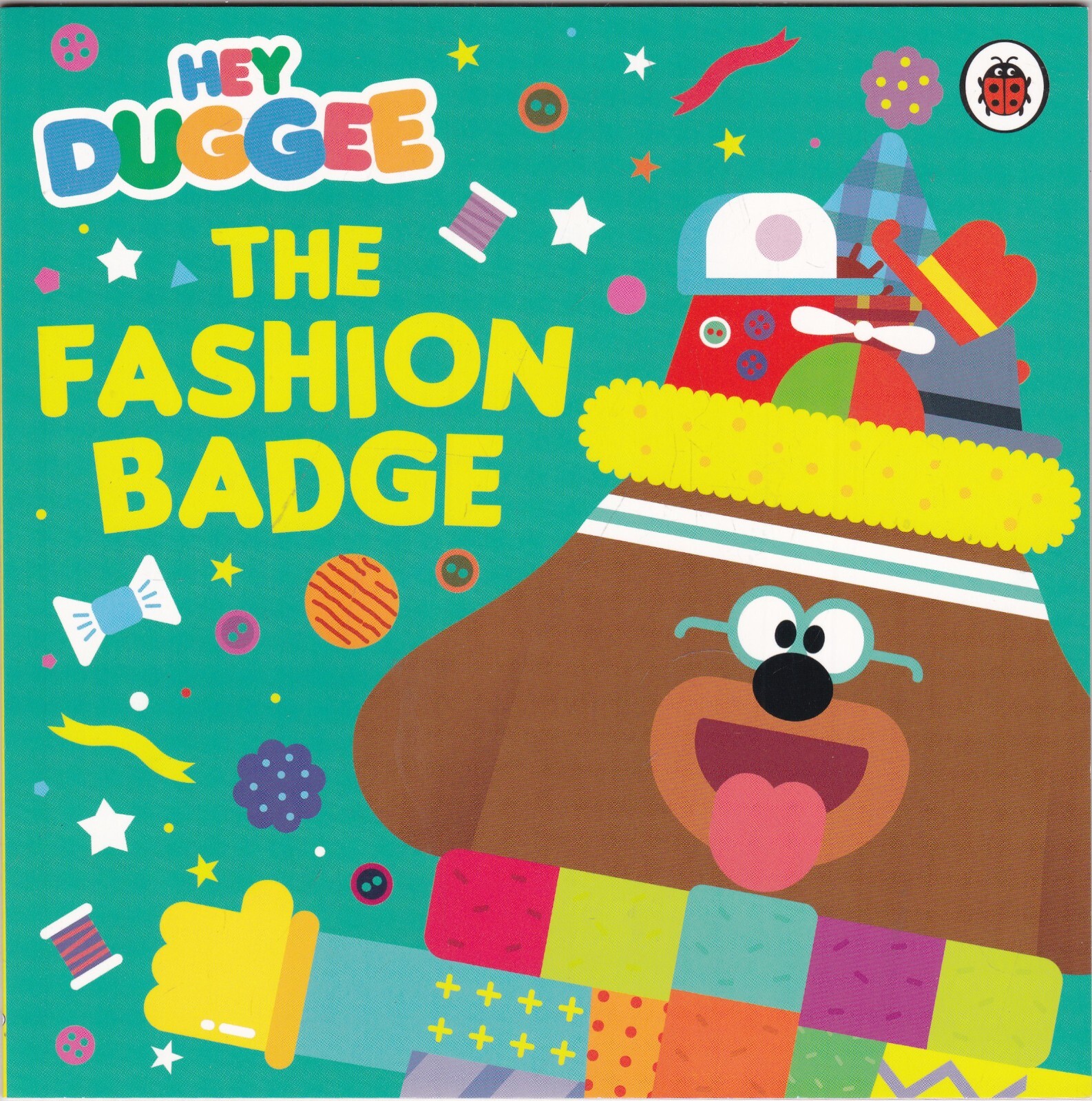 THE FASHION BADGE HEY DUGGEE BOOK, NEW, CHILDREN AGE 2+