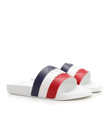 【即日発送】 Moncler◆Rubber Sliders Sandals BASILE Moncler Basile Mens Athletic Pool Slides Sandals | eBay
