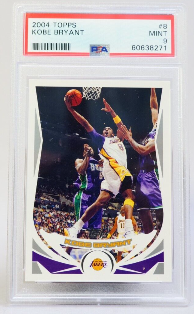 2004 Topps KOBE BRYANT #8-MINT- PSA 9 | eBay