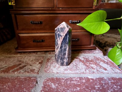 Brown Moonstone Tower Obelisk Point Crystal